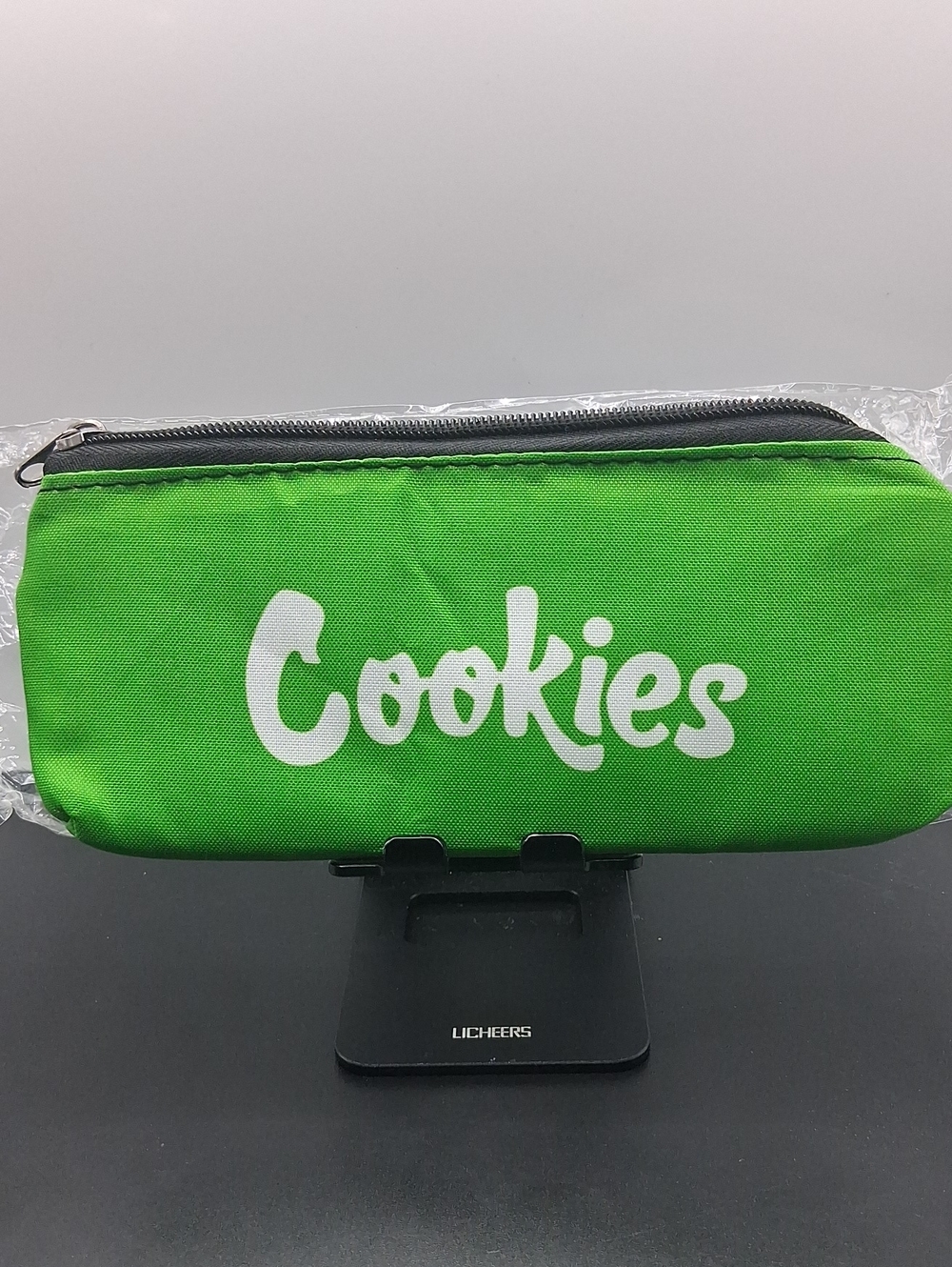 Cookies Green Zippered Smell Proff Accessory Pouch.